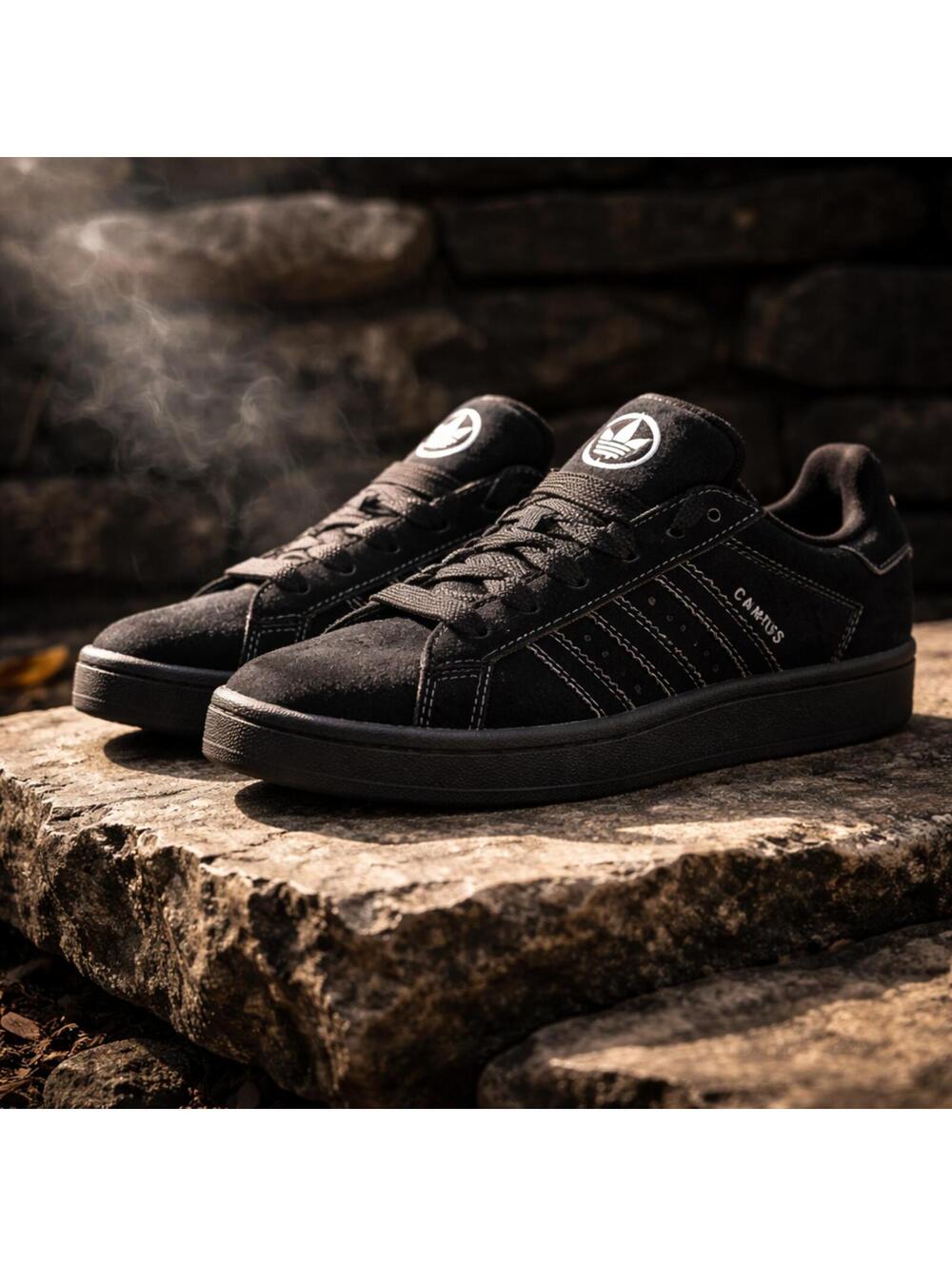 Adidas Campus 00s W Triple Black Suede Sneakers – Women's US 6.5 – NIB